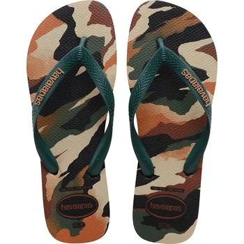Pánské žabky Polobotky Havaianas Khaki Camo 1101542 12 (47)