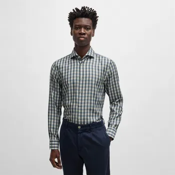 Pánská košile Košile Boss Blue 1105649 15.5