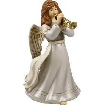 Vánoční dekorace Goebel Vánoční anděl Oddaný trumpetista Goebel