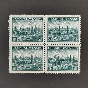 Sběratelství Čtyřblok ČSR, 50h, Pof.344**