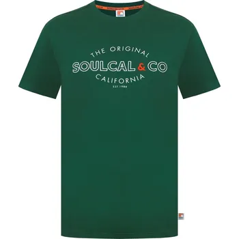 Pánské tričko Tričko SoulCal Green Curved 1107347 L