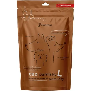 Pamlsek pro psa Cure Point CBD Immunity L