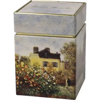 Dóza na potraviny Goebel Plechová dóza na čaj The Artists house Claude Monet Goebel
