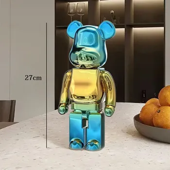 Barevný graffiti medvěd jako moderní dekorace | soška, dekorace - A29 (27 cm)