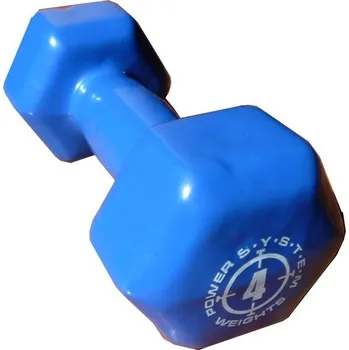 Power System Jednoručka Vinyl Dumbell 4kg PS 4027
