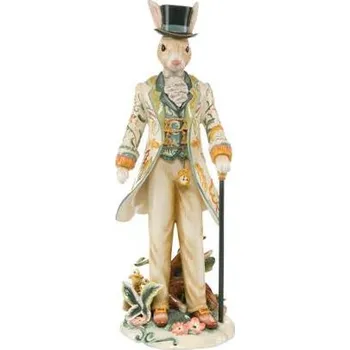 Velikonoční dekorace Goebel Fitz & Floyd Pan králík s kloboukem Goebel