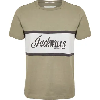 Pánské tričko Tričko Jack Wills Silver Sage 1107316 S