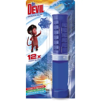 WC čistič Dr. Devil 3v1 WC Point block 75ml Ocean Sun