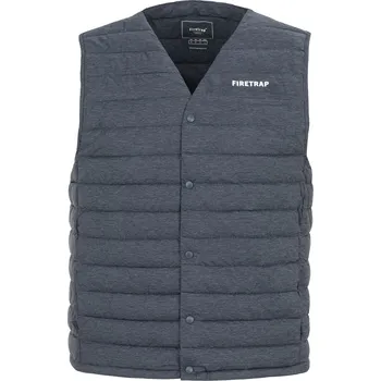 Pánská vesta Vesta Firetrap Dark Grey 1105787 XS