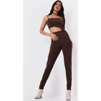 Dámské legíny Legíny Missy Empire Chocolate 1107903 6 (2XS)