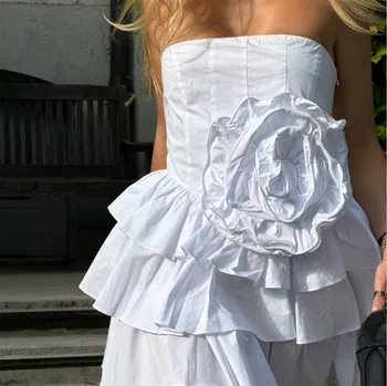 Dámské šaty Šaty Collective The Label White 1107724 8 (XS)