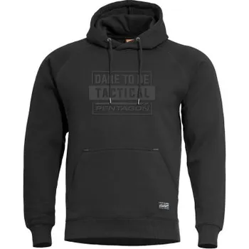 Pánská mikina Mikina Phaeton Dare To Be Tactical, Pentagon, černá, 4XL