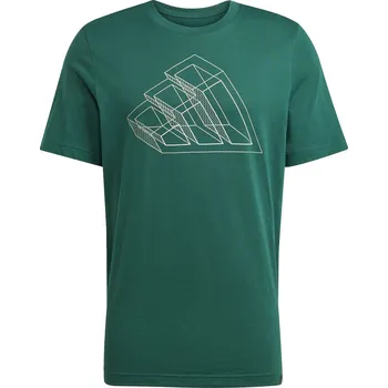 Pánské tričko Tričko adidas Col Green 1107337 S