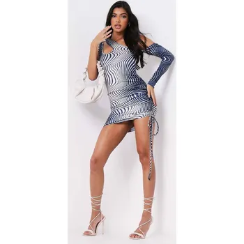 Dámské šaty Šaty Missy Empire Blue 1105941 12 (M)