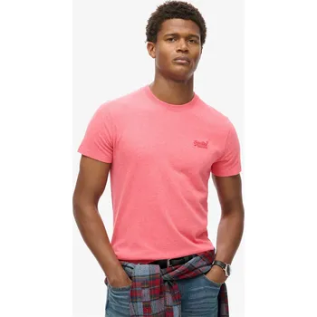 Pánské oblečení Tričko Superdry Punch Pink 1107458 Medium