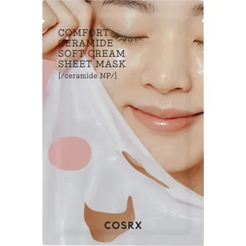 Pleťová maska COSRX Balancium Comfort Ceramide Soft Cream Sheet Mask Ceramidová plátýnková maska 26ml