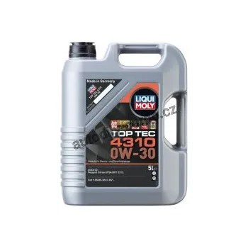 Auto-moto Liqui Moly TOP TEC 4310 0W 30 5L + štítek