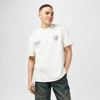 Pánské tričko Tričko Jack Wills Cream 1107322 XL