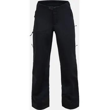 Dámské kalhoty KALHOTY PEAK PERFORMANCE W ASCENT SOFTSHELL PANTS BLACK
