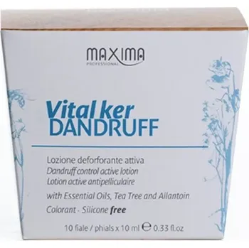 Vlasová regenerace Maxima Vital Ker Dandruff ampule proti lupům a šupinatění 10 x 10 ml