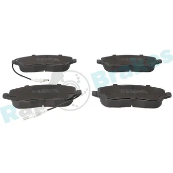 Brzdová destička Sada brzdových destiček, vždy 4 kusy v sadě RAP BRAKES R-P0400