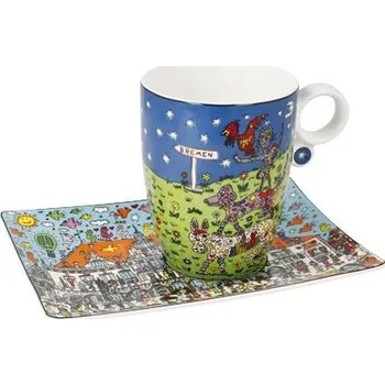 Goebel Šálek na bílou kávu James Rizzi All Roads Lead to Bremen Goebel