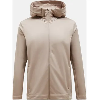 Pánská mikina MIKINA PEAK PERFORMANCE M RIDER TECH ZIP HOOD AVID BEIGE