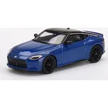 Nissan Z Performance 2023 LHD modrá 1:64 - MiniGT Nissan Z Performance 2023 - kovový model auta