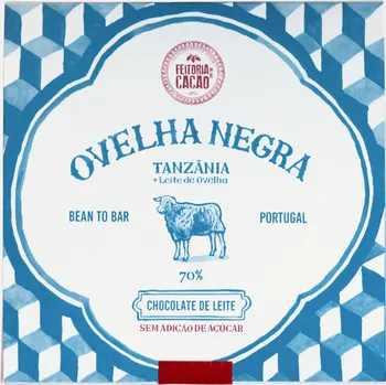 Čokoláda Feitoria do Cacao 70% Černá ovce ovčí darkmilk bez cukru