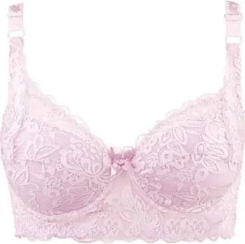Podprsenka Dámská krajková podprsenka Liana růžová 80D
