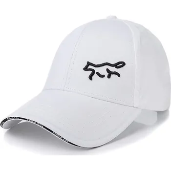 Kšiltovka Dámská kšiltovka s liškou bílá