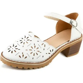 Dámské sandále Dámská letní obuv A539 bílá 38