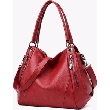 Kabelka Dámská kožená kabelka M1320 červená