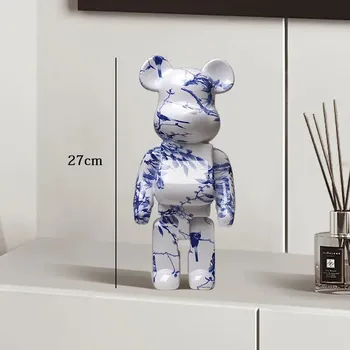 Barevný graffiti medvěd jako moderní dekorace | soška, dekorace - A17 (27 cm)