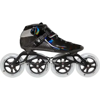 Kolečkové brusle Kolečkové brusle Powerslide Dragon Black 110, 42, 4x, 110 Powerslide