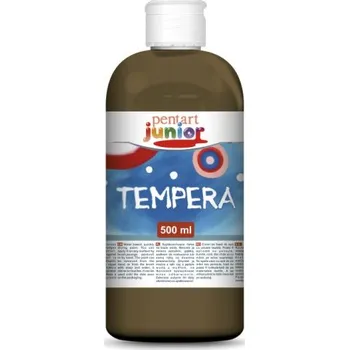 Výtvarná barva Pentart Temperová barva Junior PENTART 500 ml HNĚDÁ