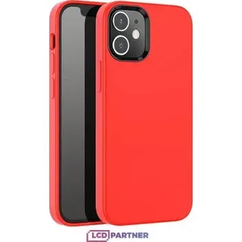 Pouzdro na mobilní telefon hoco. Apple iPhone 12 mini Cover čistá série červená