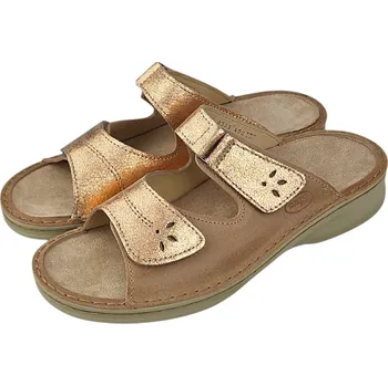 Dámské pantofle 1514 - L11 dámské zdravotní kožené nazouváky 40