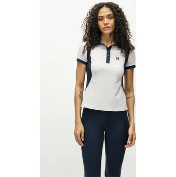 Dámské tričko HORSEWARE Triko Vital Polo Horseware, dámské, light grey XXL
