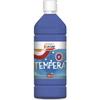 Výtvarná barva Pentart Temperová barva Junior PENTART 1000 ml MODRÁ