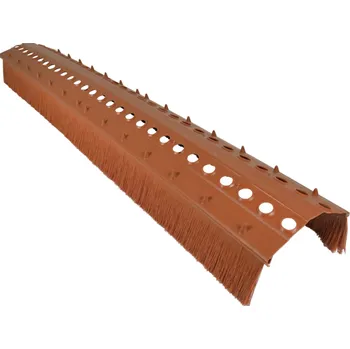 AIRTEC odvětrací pás hřebene s kartáčem 1000x180x70mm cihlově červený