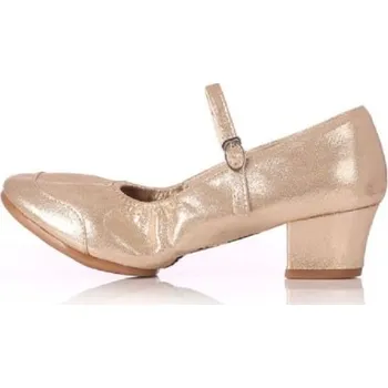 Dámské sandále Dámské třpytivé taneční boty zlatá 42