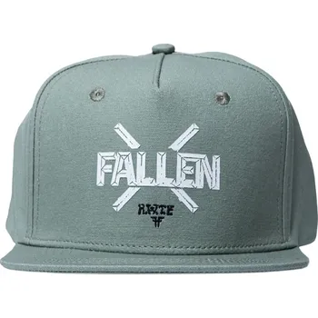 Kšiltovka fallen Pánská kšiltovka curb cap moss green /white