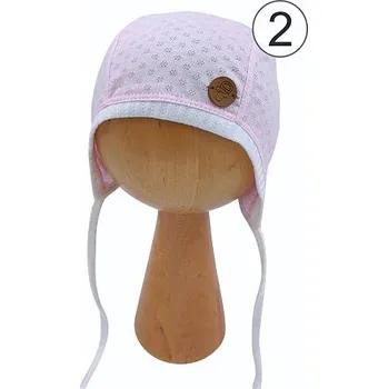 Kojenecké oblečení kojenecká letní čepička Marika růžová velikost 40