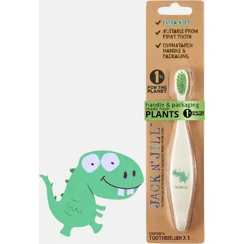 Zubní kartáček Jack N' Jill Dětský zubní kartáček extra měkký (Varianta: Dino)