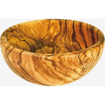 Arte Legno masivní miska z olivového dřeva (Průměr: 16 cm)