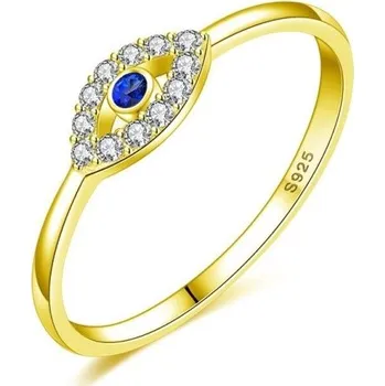 Prsten Dámský prstýnek D1128 zlatá 6