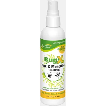 Přípravek proti hmyzu NAHS Přírodní repelent Bug-X (Vůně: Lemongrass)