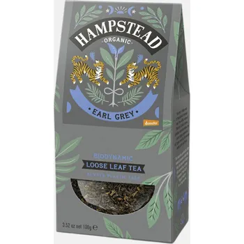 Čaj Hampstead Tea London BIO černý sypaný čaj s bergamotem Earl Grey