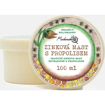 Bylinná léčivá mast Medarek Zinková mast s propolisem (Velikost: 100 ml)